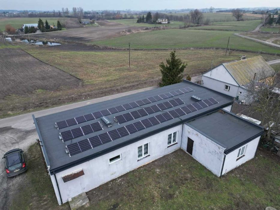 Fotowoltaika 10 kWp z magazynem 15 kWh.