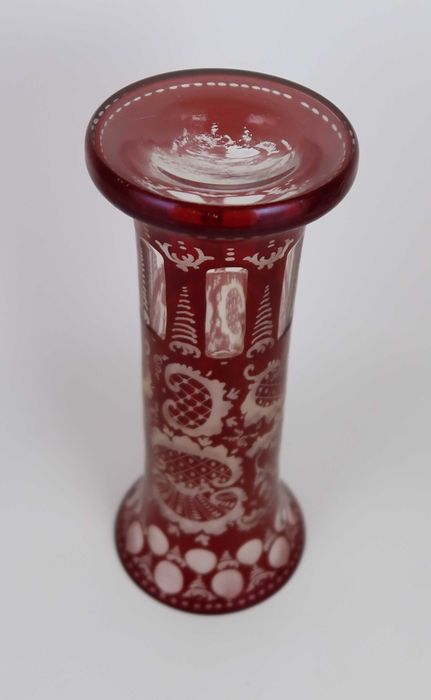 Jarra em vidro Bohemian - 21 cm