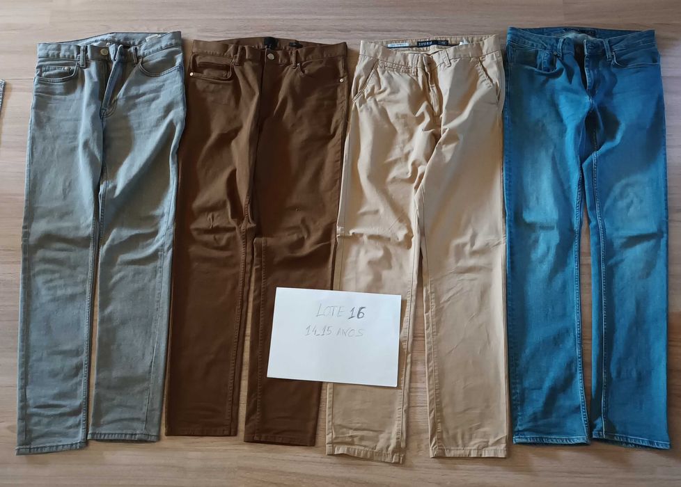 Lote#16 roupa menino 14_15anos 10 peças