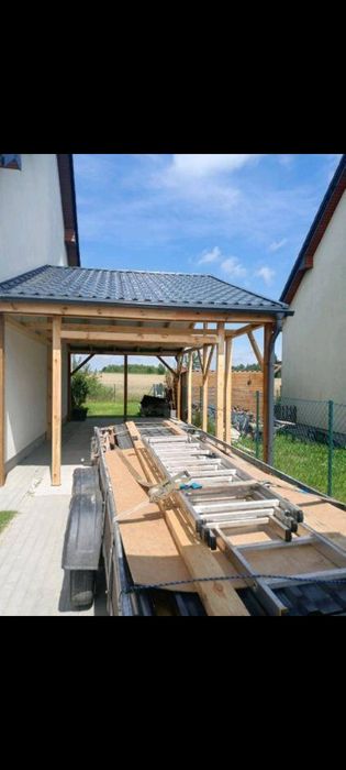 Domki narzędziowe wiaty zadaszenia