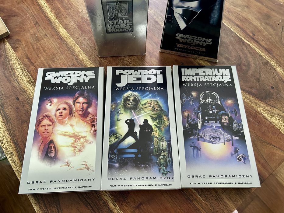 Gwiezdne Wojny - Trylogia - VHS Wydanie specjalne