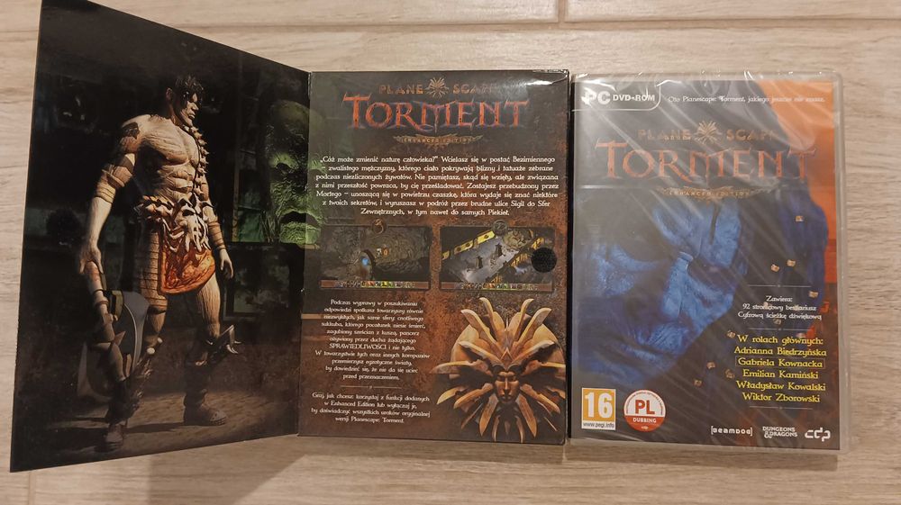 Gra PC Planescape Torment Enhanced Ediotion PL NOWA, FOLIA, UNIKAT