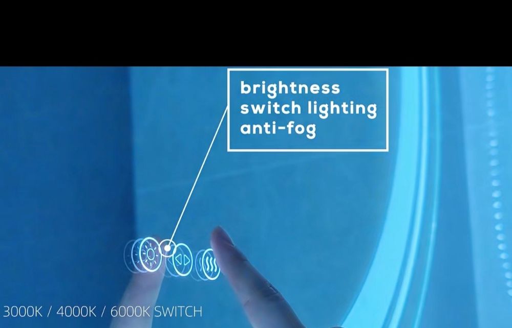 Espelho Ludovi Led WC