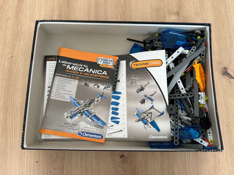 Clementoni - Laboratório de Mecânica - Aviões e Helicópteros
