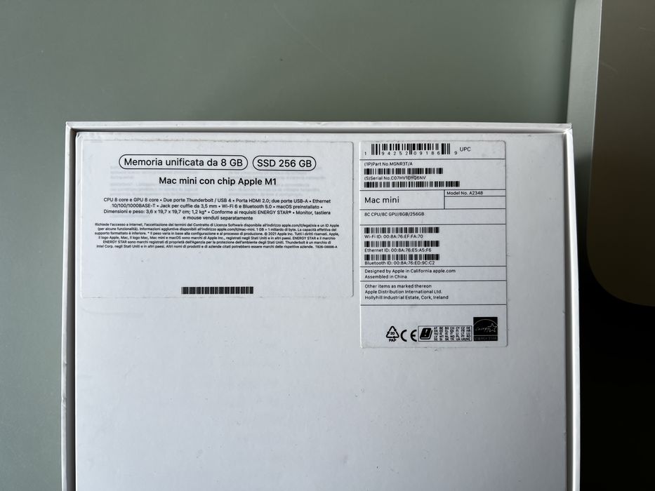 Apple Mac Mini M1 2020