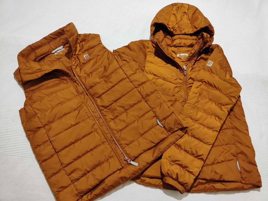 Лёгкий пуховик на весну и осень Reima размер 164