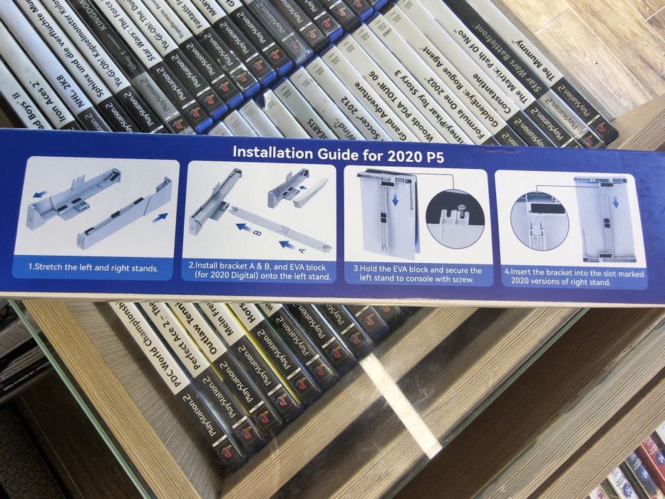 Podstawka ps5 FAT lub slim. P5 adjustable horizontal stand