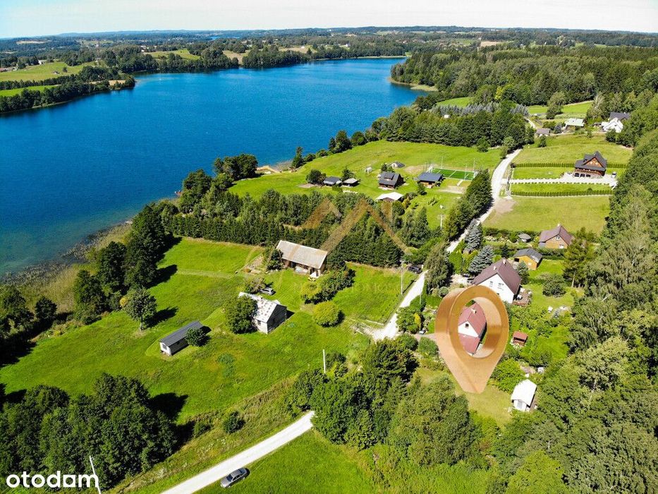 Udział nad jeziorem, pomost | Dodatkowo 852 m²