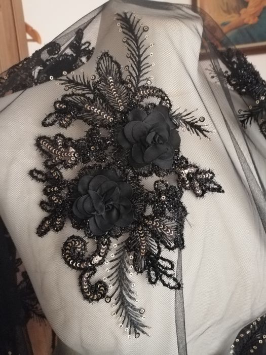 Koronka/materiał