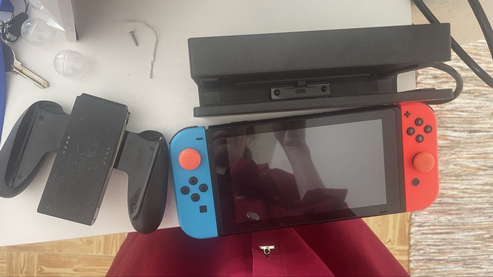 Nintendo Switch com tudo
