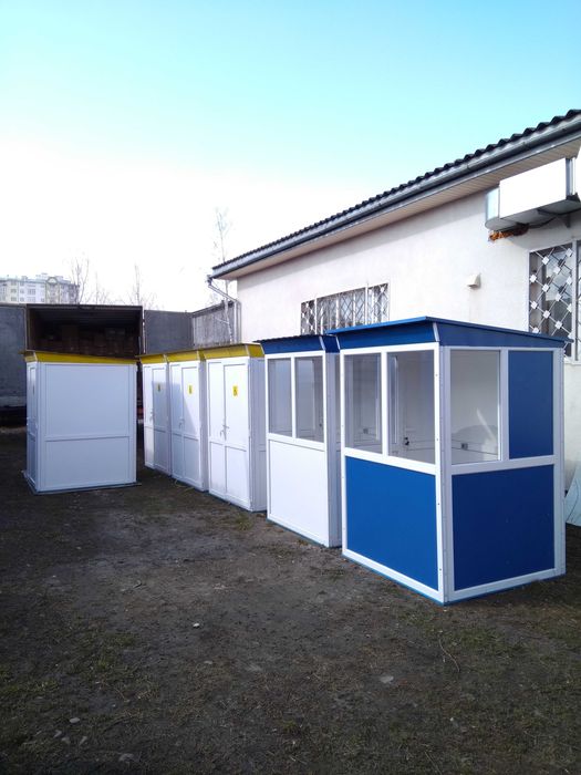 Торговий кіоск, кав'ярня, кпп, пост охорони. В наявності.