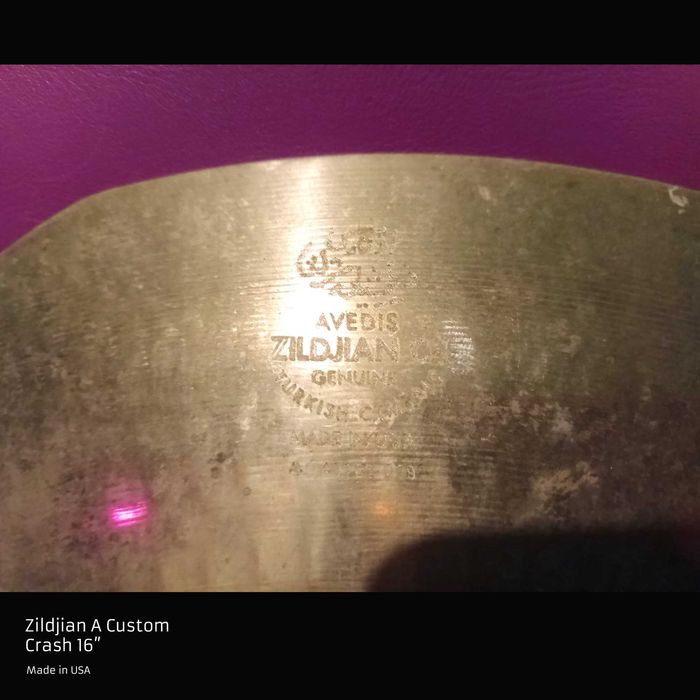 Zildjian A Custom | pęknięty crash 16"