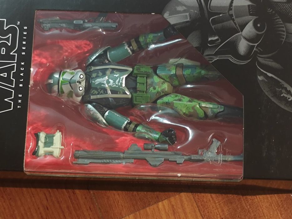 Figura Star Wars Clone Commander Gree Black Series Hasbro