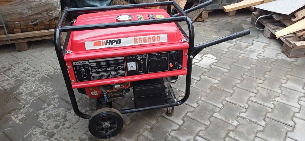 Генератор HPG BS6500 бензиновий 5,5 кВт  Латвія