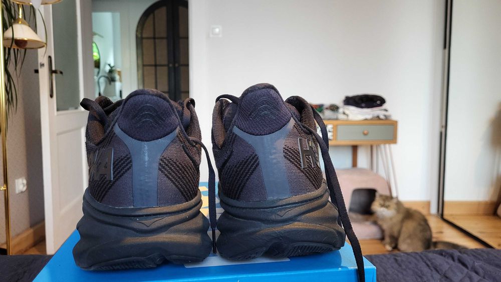 Hoka Clifton 9 - czarne, rozmiar 46