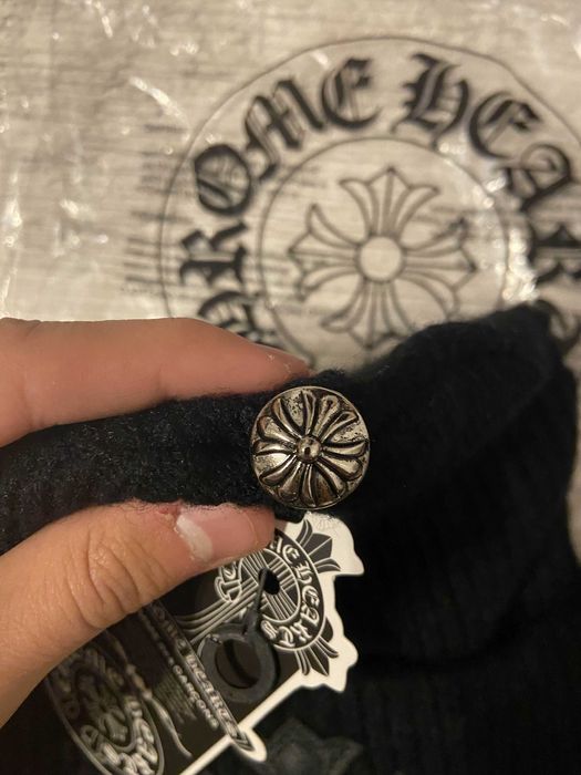 Czapka Chrome Hearts Beanie Zimowa Czarna