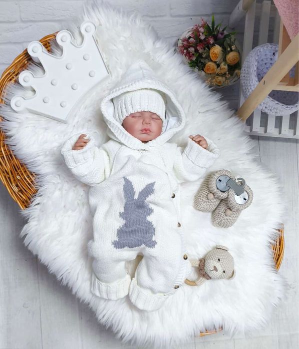 Конверт з комбінезоном та шапкою