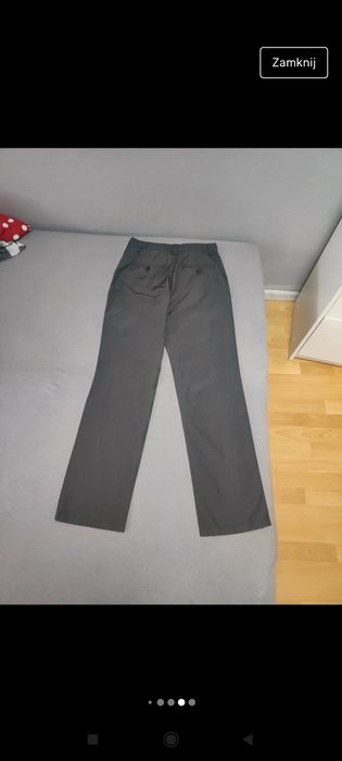 Nowe spodnie w delikatną kratkę