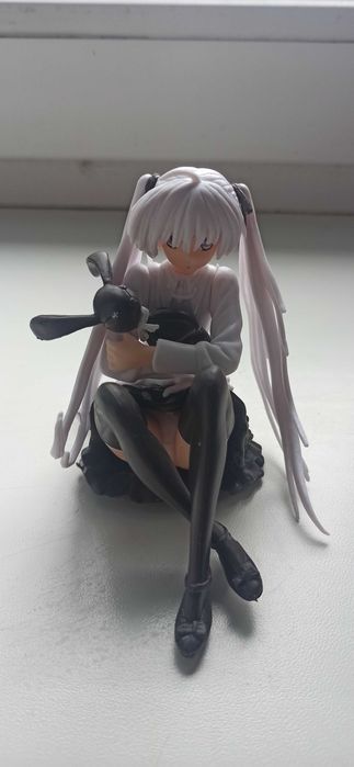 Милая аниме кукла леди с кроликом высотой 10 см  Sora