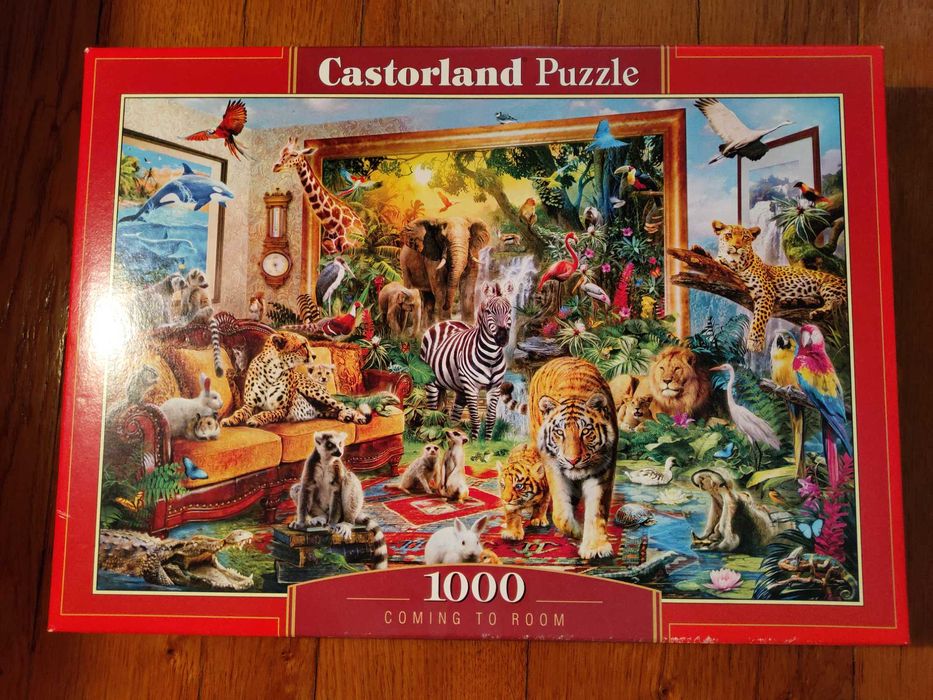 Пазлы разные новые Castorland puzzle Trefl