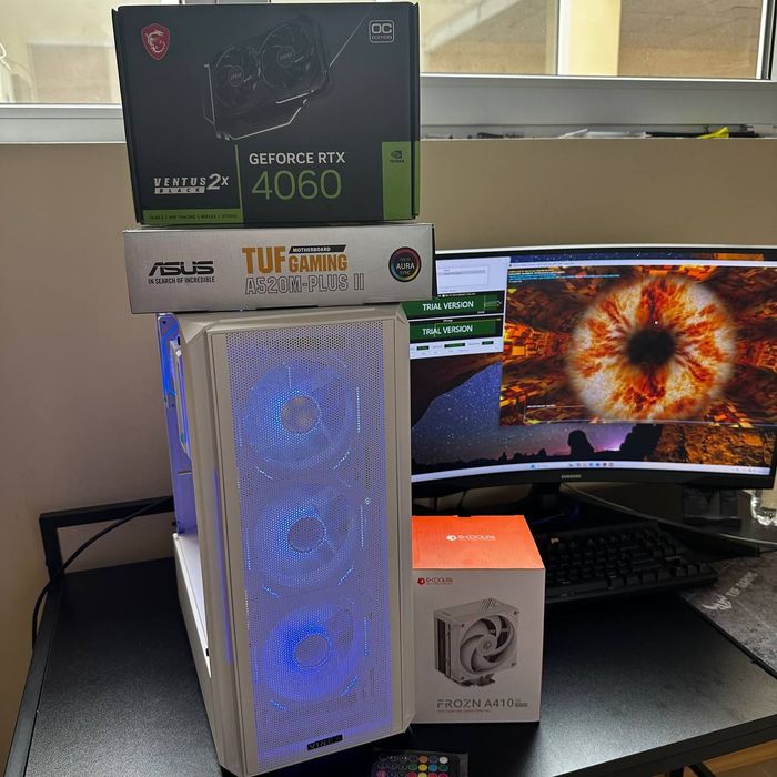 Ігровий комп'ютер Ryzen 5 5500 RTX 4060 8gb 16