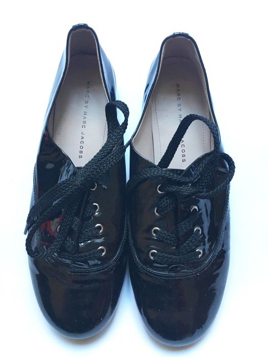 Sapatos pretos verniz Marc Jacobs original tamanho 37