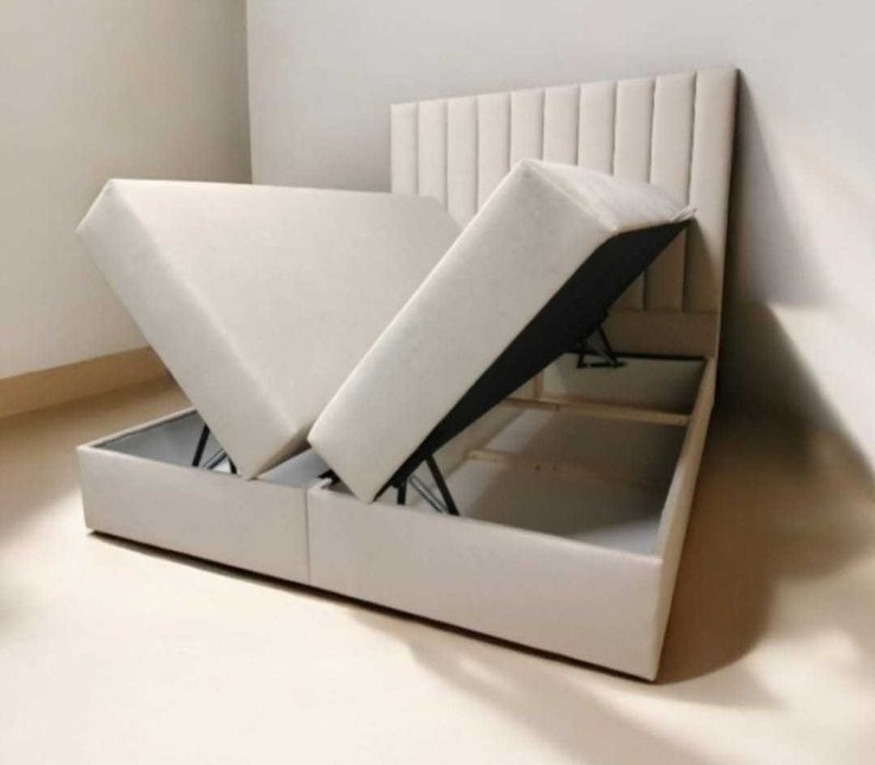 Łóżko łóżka tapicerowane kontynentalne na wymiar