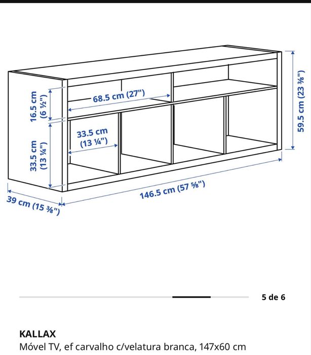 Móvel TV do IKEA
