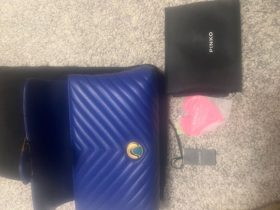 Pinko torebka niebieska nowa