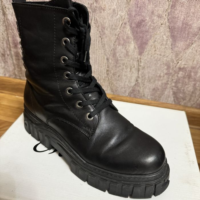 Зимние ботинки с мехом