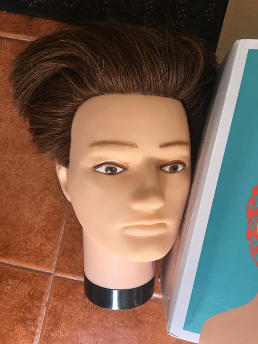 Manequim cabelo natural
