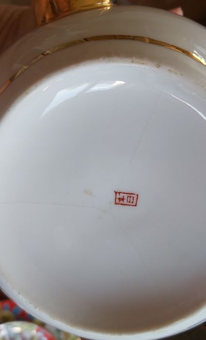 Serwis do herbaty, japońska cienka porcelana