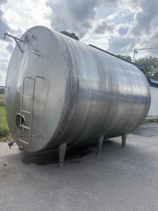 Zbiornik kwasoodporny 20000 litrów - izolowany tank nierdzewny