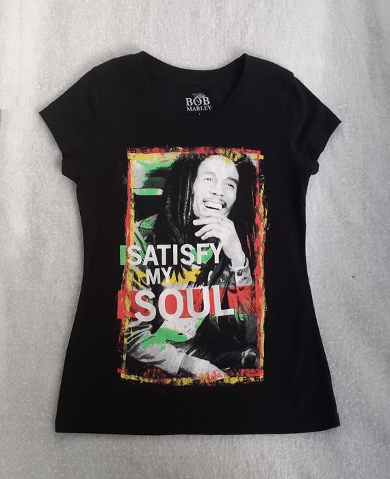 Футболка мерч Bob Marley, довжина 65 см.