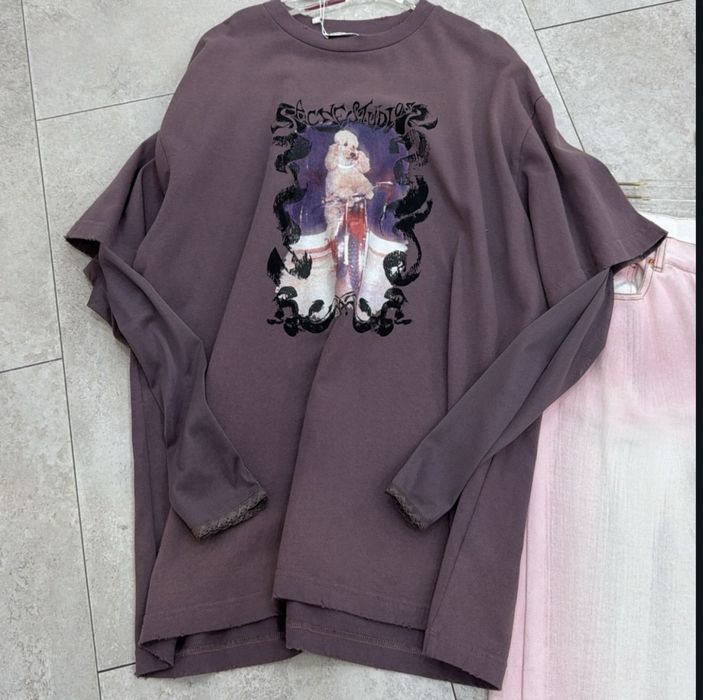 футболка з довгим рукавом Acne Studios