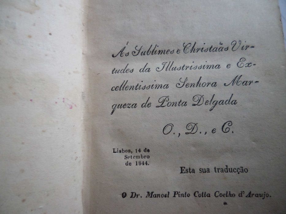 Livro de 1844  'Jesus Christo ante o Seculo'