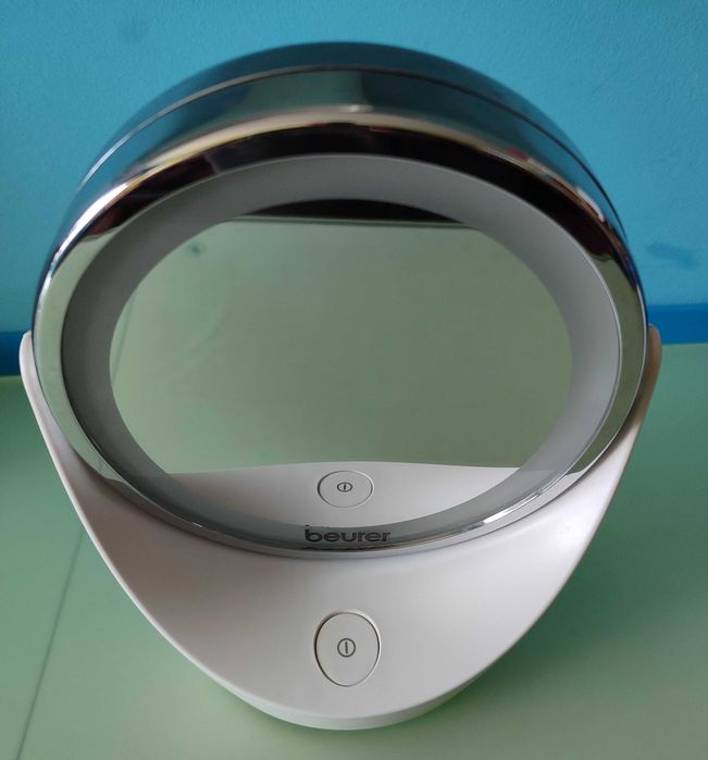 ESPELHO Portatil Iluminado Lupa