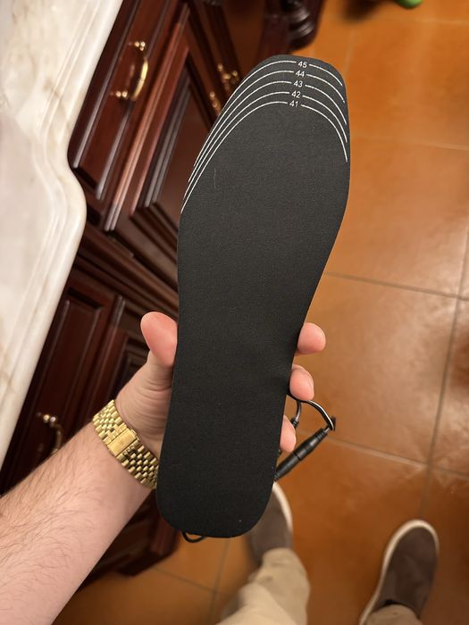 Palmilha aquecedora para os pés USB