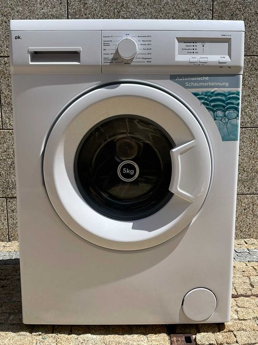 Máquina de Lavar Roupa OK. OWM 5112 D – Nova | Nunca Utilizada