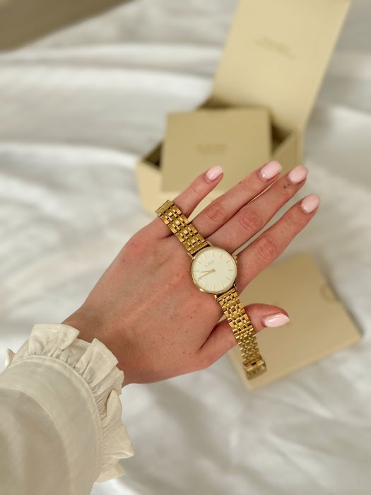 Burker годинник жіночий у наявності Ruby Petite Gold White