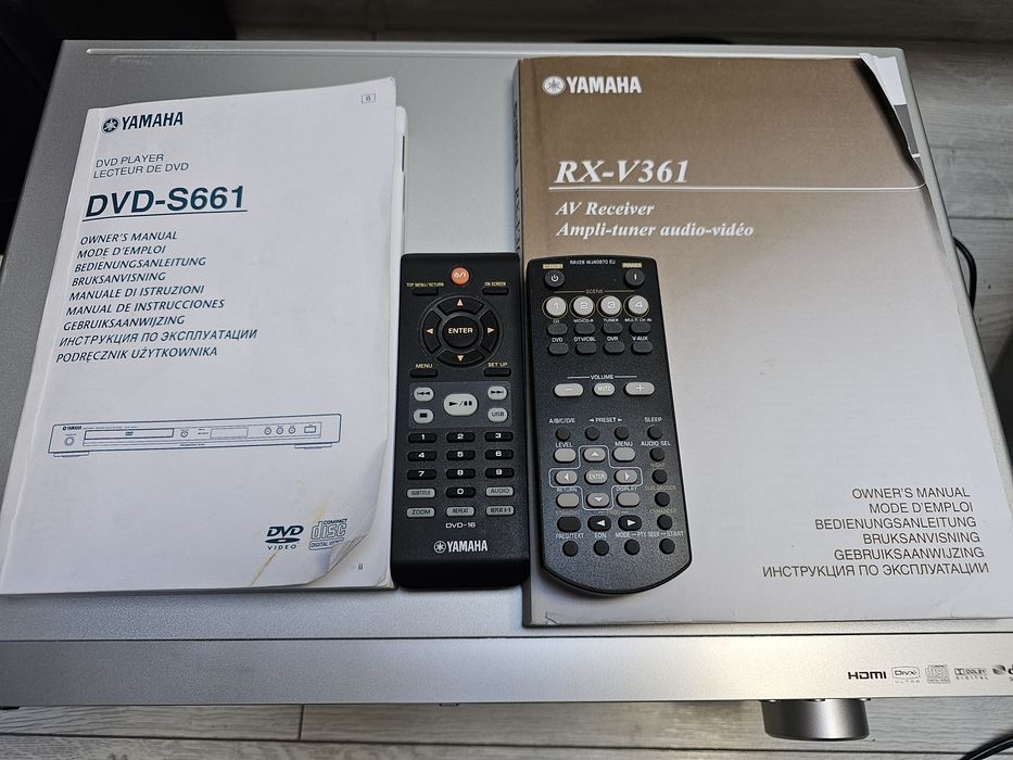 Yamaha RX V361 i DVD S661