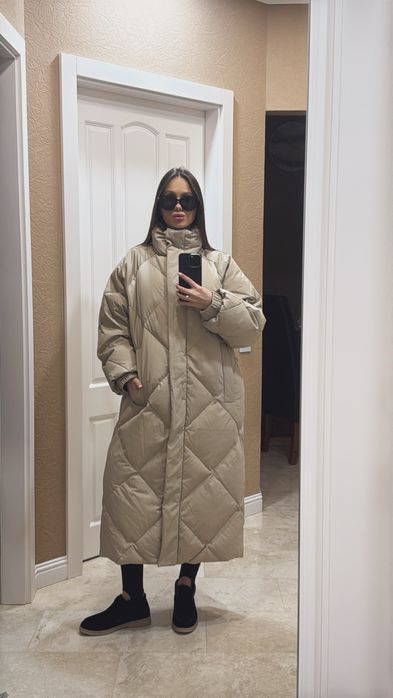 Replume пуховик, италия, размер S, длинный