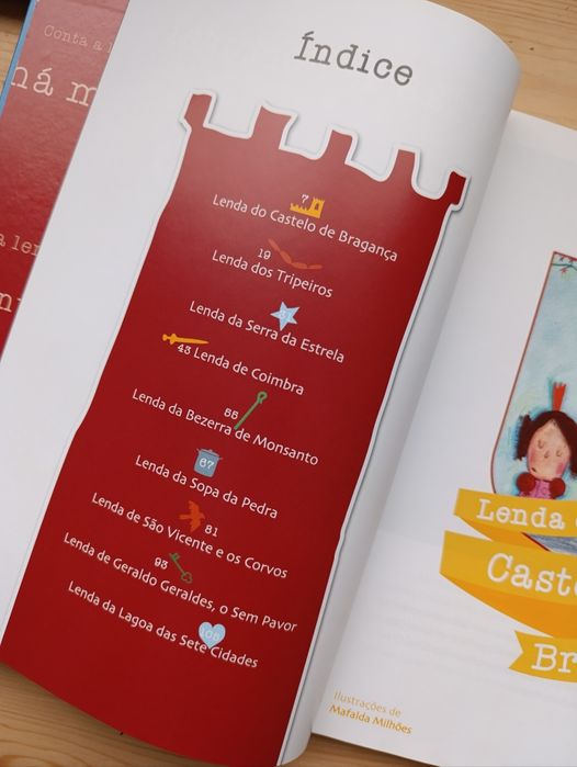 Livro Lendas de Portugal