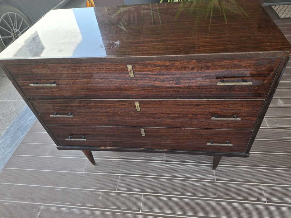 Cómoda móvel madeira maciça
