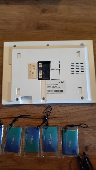 Відео домофон 7"+ визивна панель Smart tuya wifi 1080p для будинку