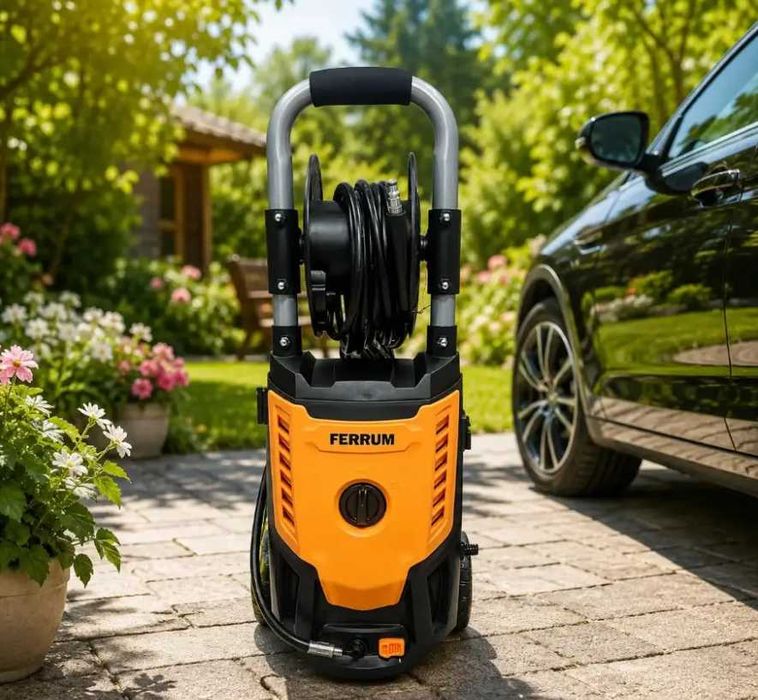 Мийка високого тиску FERRUM FRCW-135B 135 бар 1850 Вт для авто