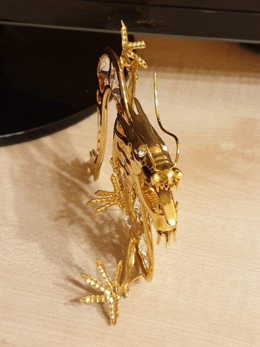 Figurka pozłacana Crystal Temptations SMOK Prezent