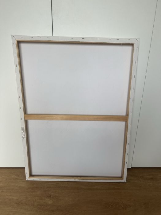Tela/Quadro azul e branco