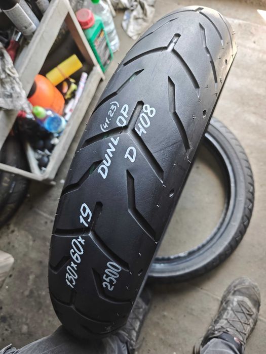 Мото шини резина комплект DUNLOP 130/60 70 R18 19 + 180/55 65 R16 18
