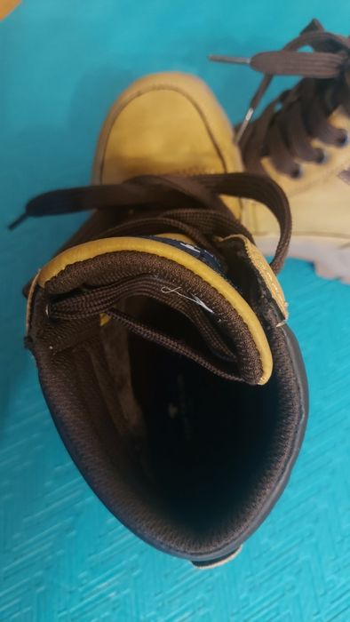 Traperki skórzane rozmiar 33 firmy Tom Tailor.